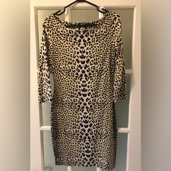 Just Cavalli Leopard Print Midi Dress - Picture 4 of 6